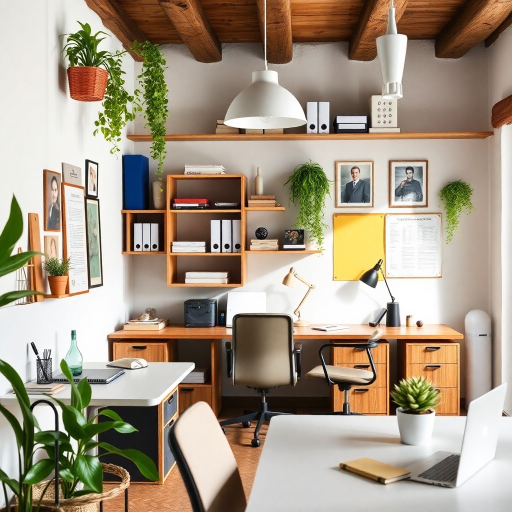 Sistema de organización de oficina eficiente