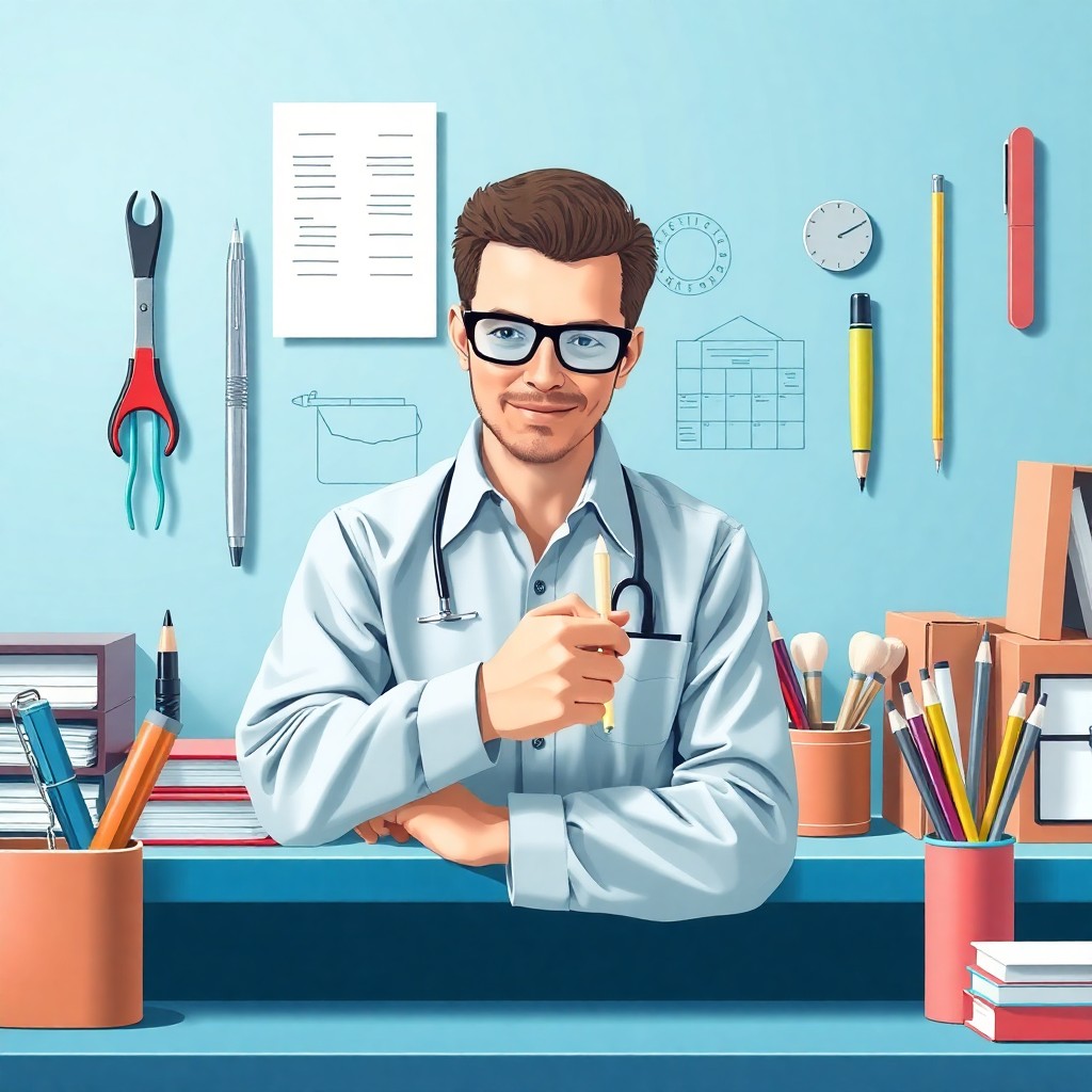 Colección premium de instrumentos de escritura profesionales