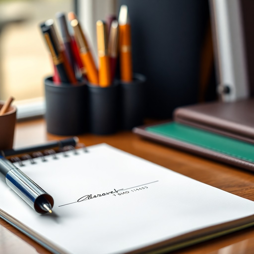 Colección premium de instrumentos de escritura profesionales